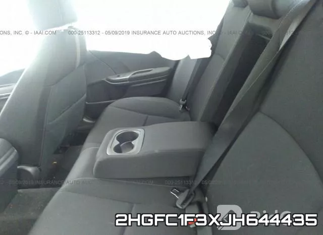 2HGFC1F3XJH644435 фото 8