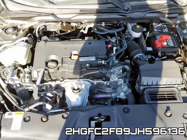 2HGFC2F89JH596136 фото 8