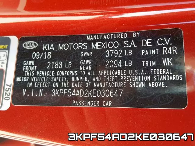 3KPF54AD2KE030647 фото 2