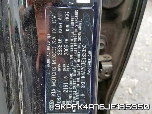 3KPFK4A76JE185350 фото 2