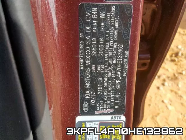 3KPFL4A70HE132862 фото 2