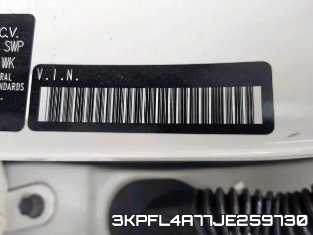 3KPFL4A77JE259730 фото 2