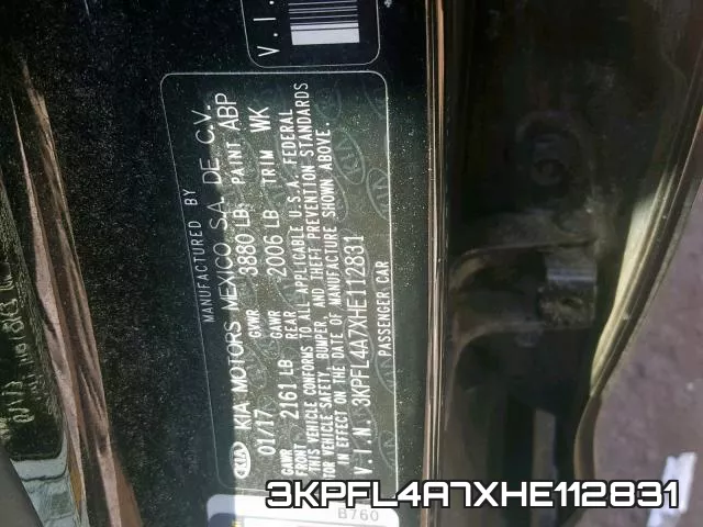 3KPFL4A7XHE112831 фото 2