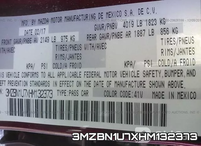 3MZBN1U7XHM132373 фото 10