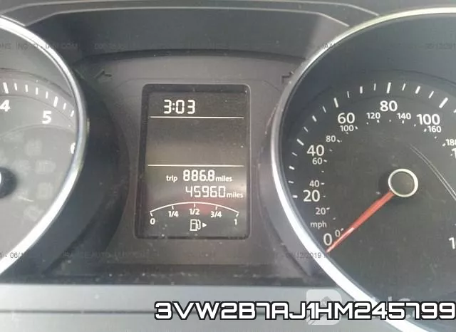 3VW2B7AJ1HM245799 фото 8