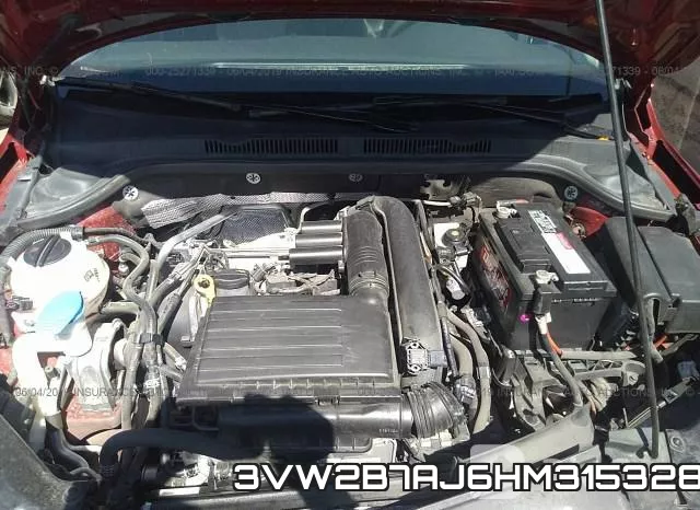 3VW2B7AJ6HM315328 фото 2