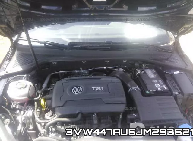 3VW447AU5JM293521 фото 2