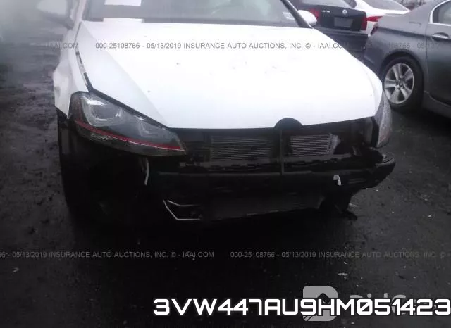 3VW447AU9HM051423 фото 7