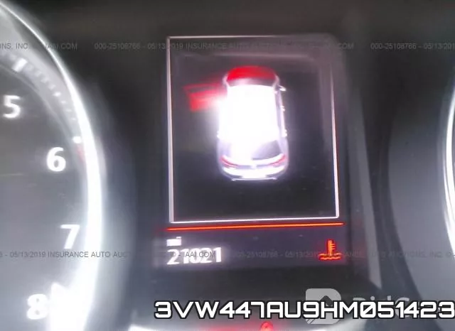 3VW447AU9HM051423 фото 8