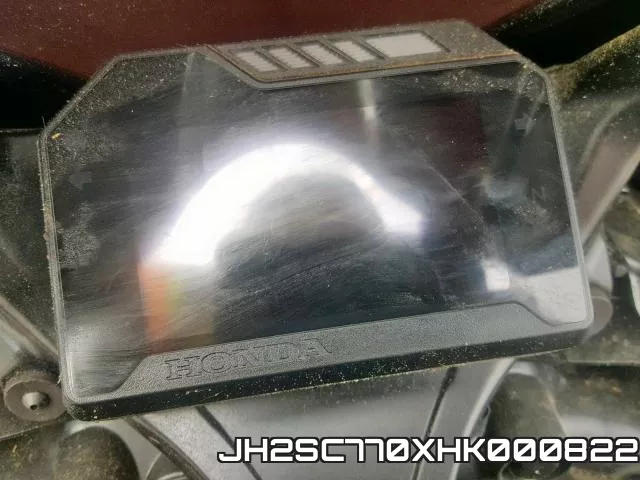 JH2SC770XHK000822 фото 9