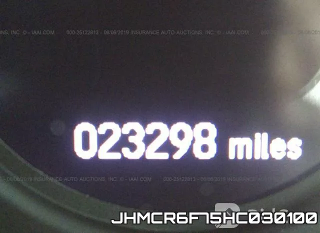 JHMCR6F75HC030100 фото 8