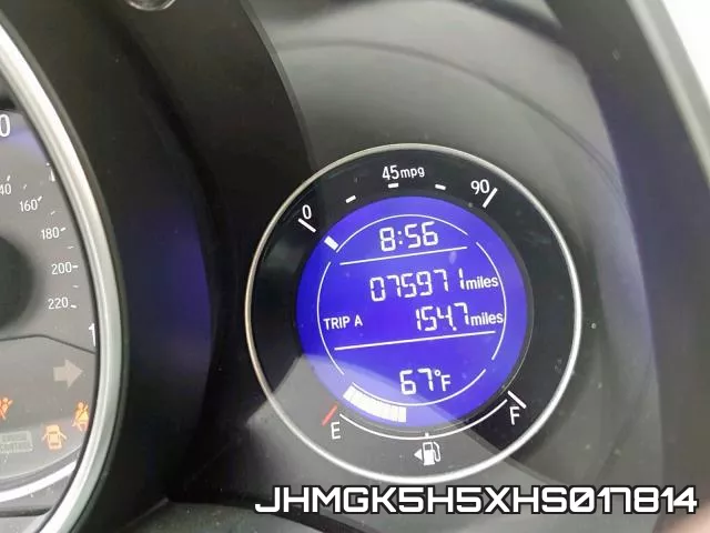 JHMGK5H5XHS017814 фото 9