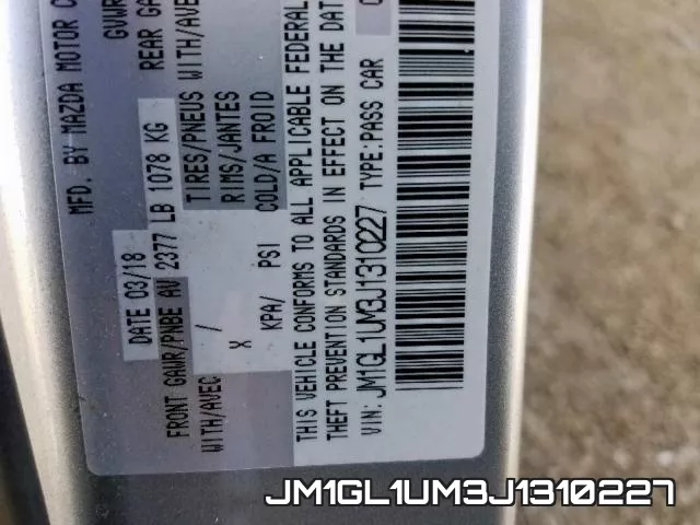JM1GL1UM3J1310227 фото 2