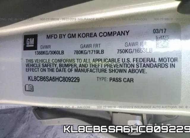 KL8CB6SA6HC809229 фото 9