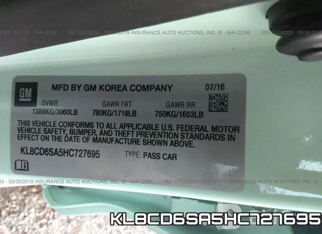 KL8CD6SA5HC727695 фото 10