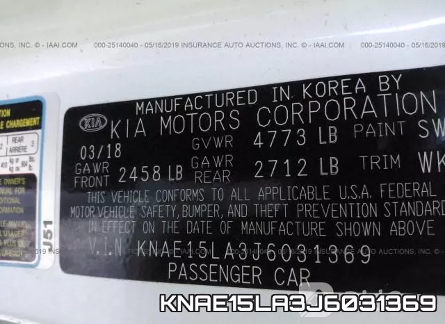 KNAE15LA3J6031369 фото 10