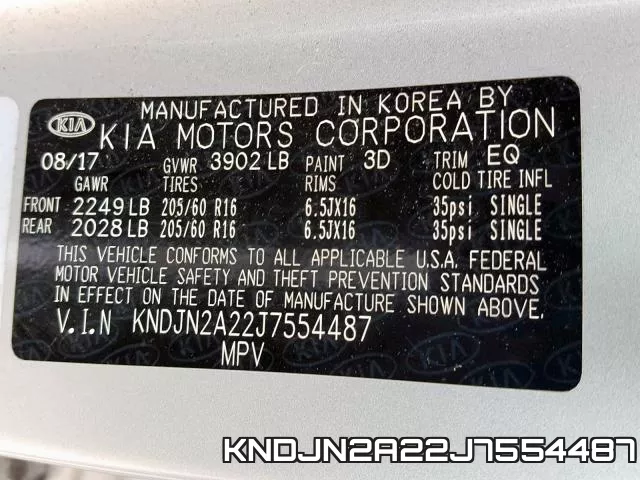 KNDJN2A22J7554487 фото 2