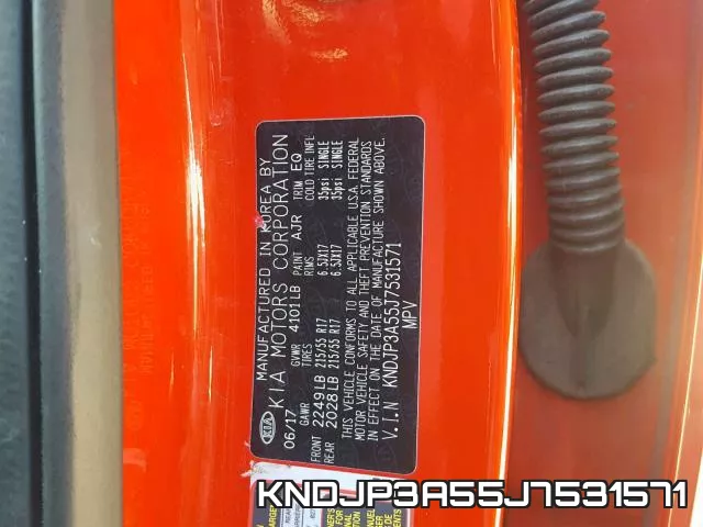 KNDJP3A55J7531571 фото 2