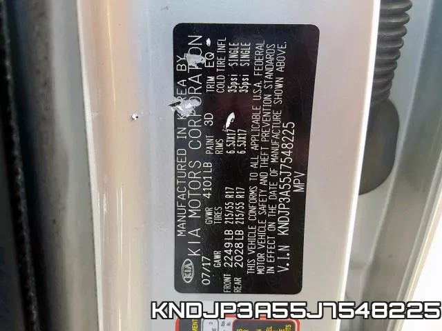 KNDJP3A55J7548225 фото 2