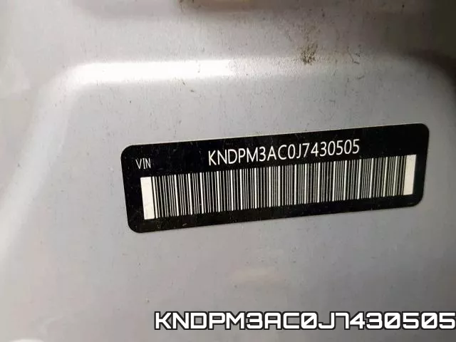 KNDPM3AC0J7430505 фото 2