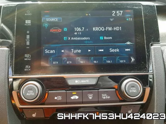 SHHFK7H53HU424023 фото 10