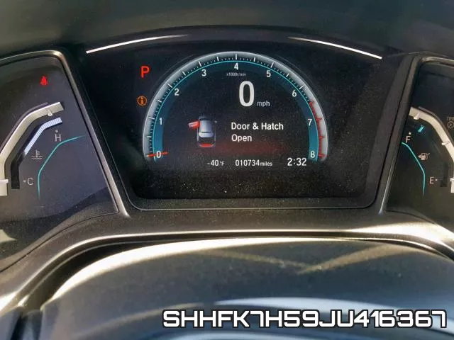 SHHFK7H59JU416367 фото 9