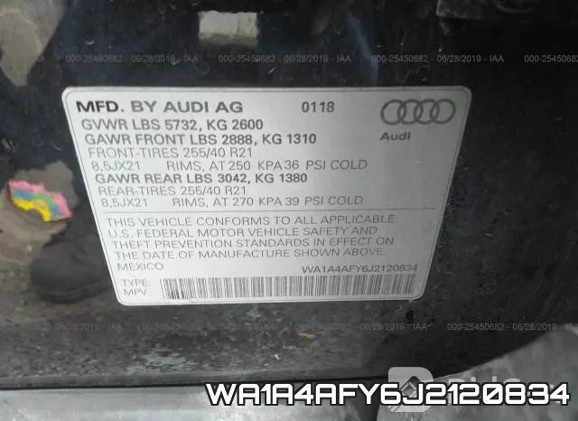 WA1A4AFY6J2120834 фото 10