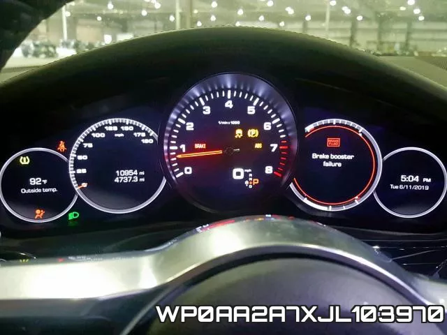 WP0AA2A7XJL103970 фото 9