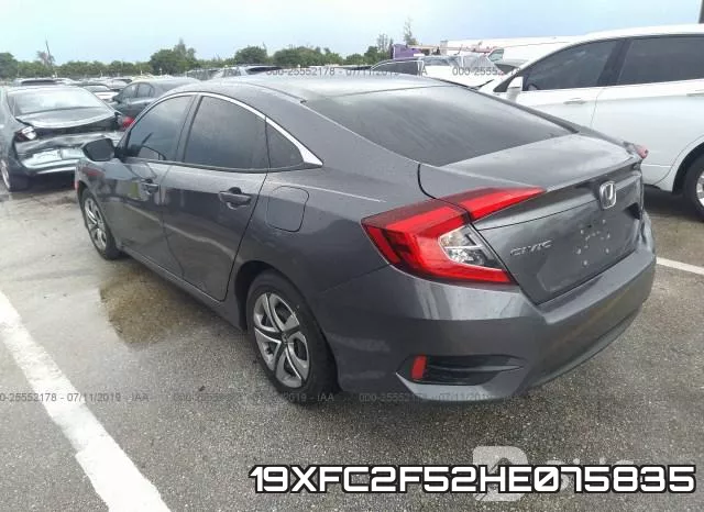 19XFC2F52HE075835 фото 4