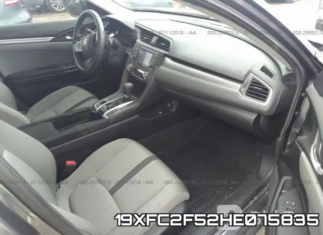 19XFC2F52HE075835 фото 6