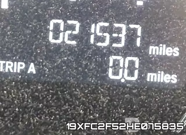 19XFC2F52HE075835 фото 8