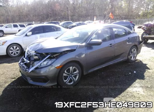19XFC2F53HE049809 фото 3