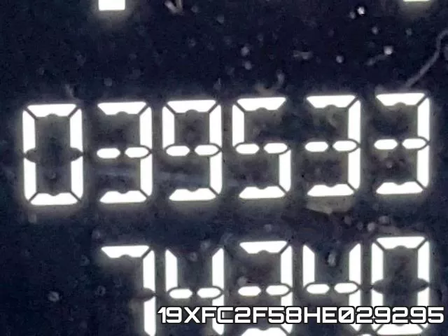19XFC2F58HE029295 фото 9