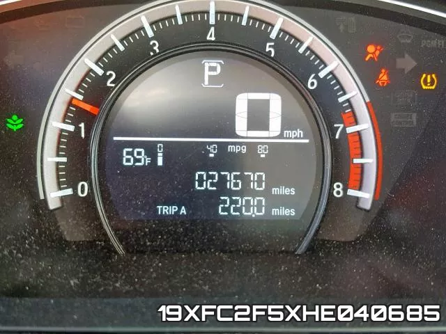 19XFC2F5XHE040685 фото 9