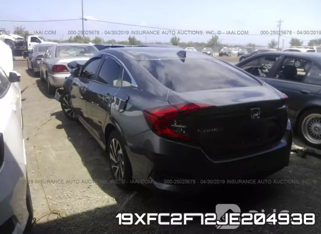 19XFC2F72JE204938 фото 4