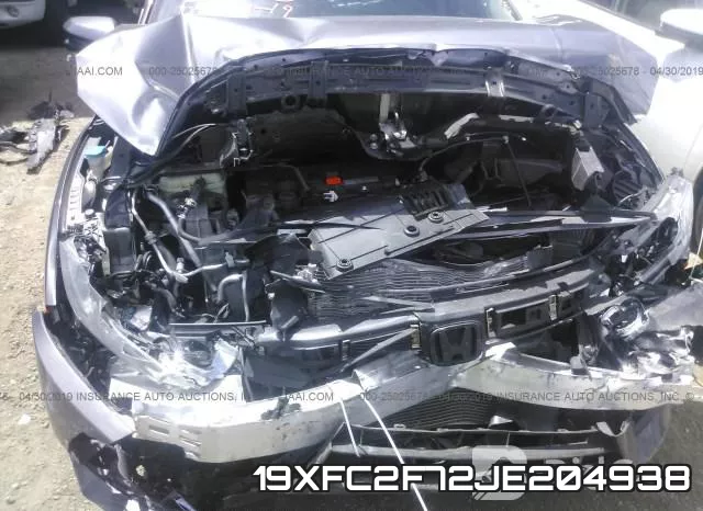 19XFC2F72JE204938 фото 7