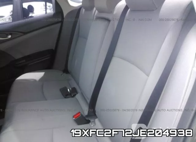 19XFC2F72JE204938 фото 9