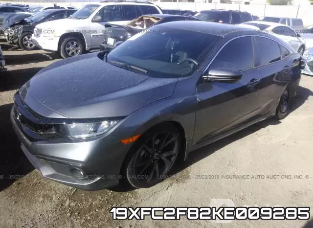 19XFC2F82KE009285 фото 3