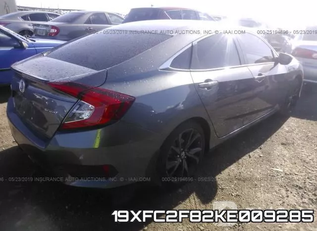 19XFC2F82KE009285 фото 5