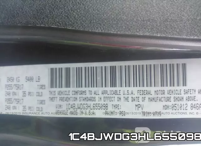 1C4BJWDG3HL655098 фото 10