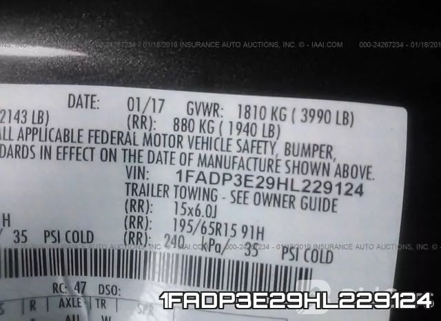 1FADP3E29HL229124 фото 10