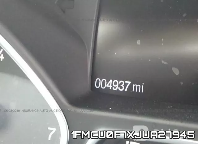 1FMCU0F7XJUA27945 фото 8