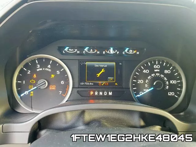 1FTEW1EG2HKE48045 фото 9