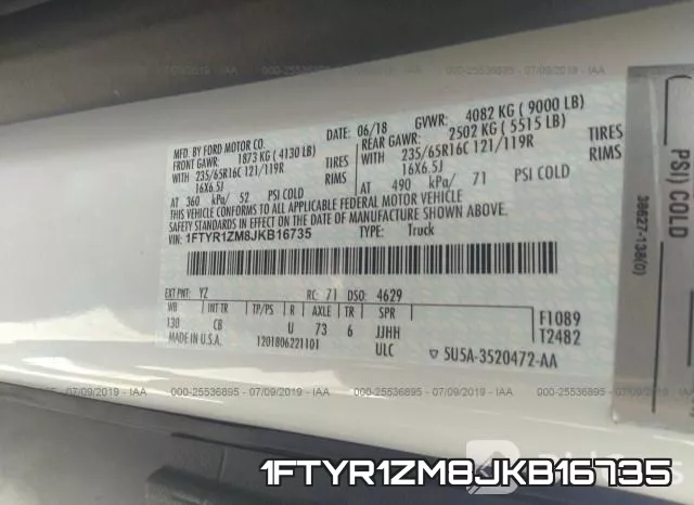 1FTYR1ZM8JKB16735 фото 10