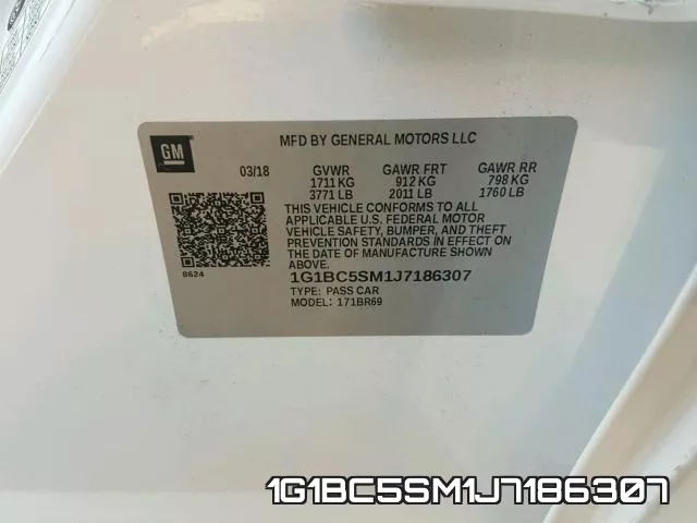 1G1BC5SM1J7186307 фото 2