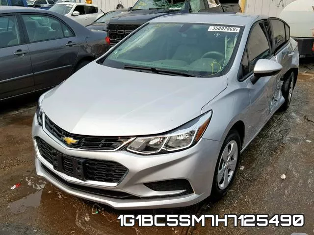 1G1BC5SM7H7125490 фото 3