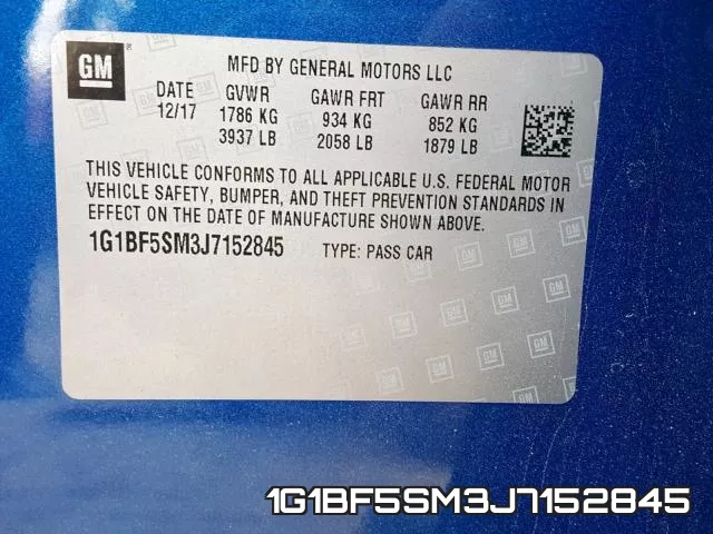 1G1BF5SM3J7152845 фото 2