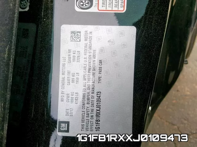 1G1FB1RXXJ0109473 фото 2