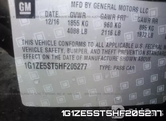 1G1ZE5ST5HF205277 фото 10