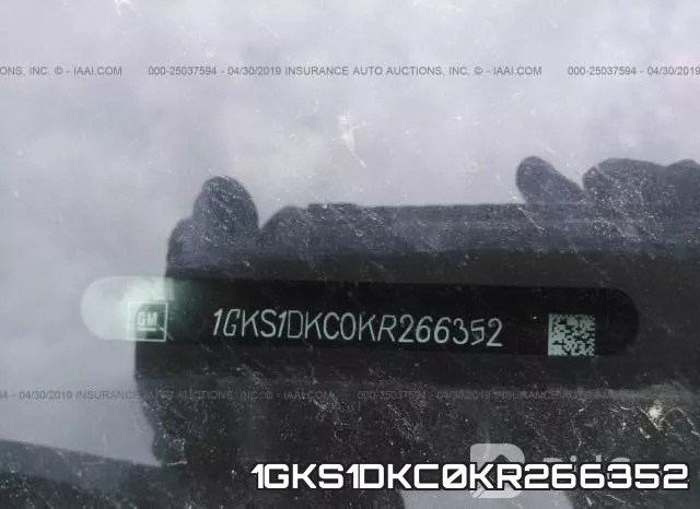 1GKS1DKC0KR266352 фото 10